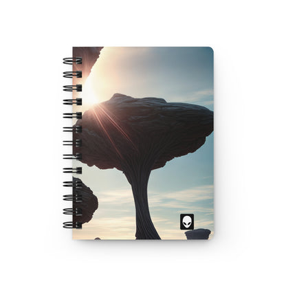 "Alien Landscape Odyssey" - The Alien Spiral Bound Journal