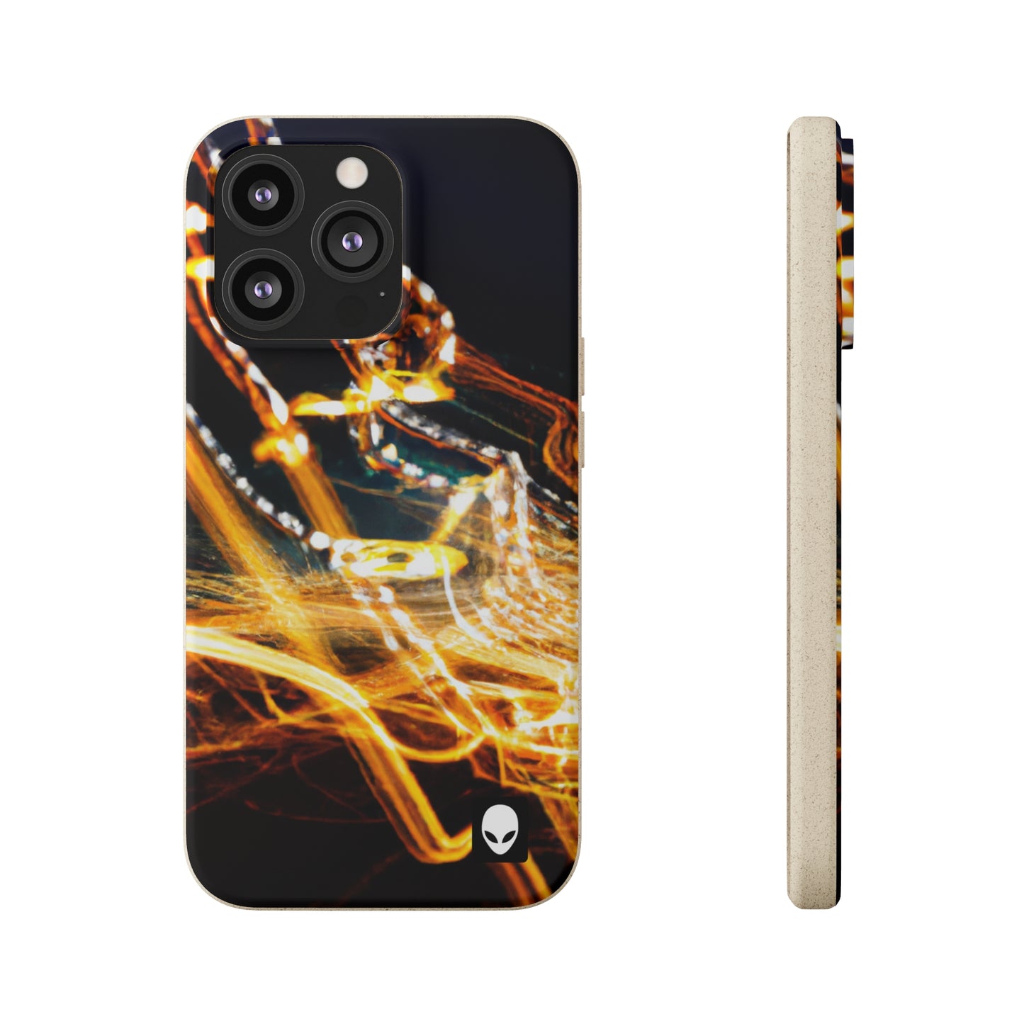 "Chaotic Disruption: An Abstract Exploration" - The Alien Eco-friendly Cases