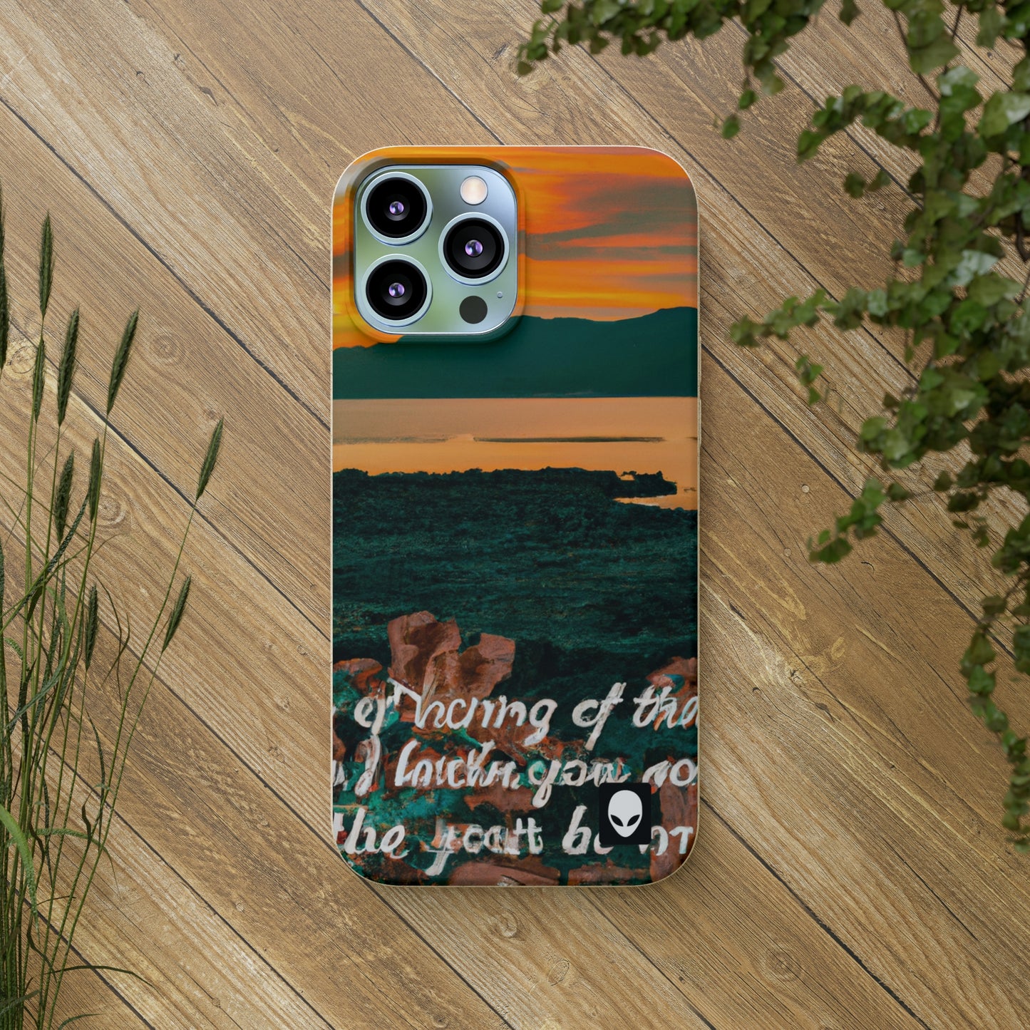 „Inspirierende Visionen: Eine visuelle Erkundung motivierender Ideen“ – The Alien Eco-Friendly Cases