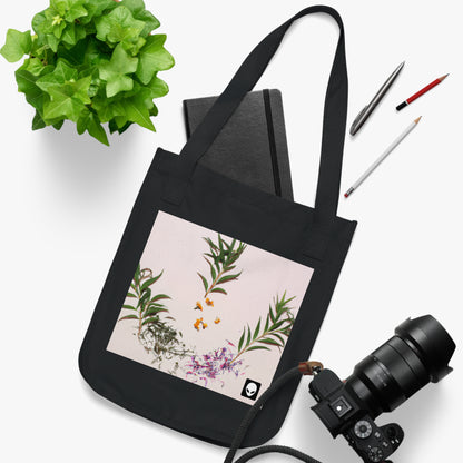 "Exploring Nature's Palette: An Experiment in Abstract Art" - The Alien Eco-friendly Tote Bag