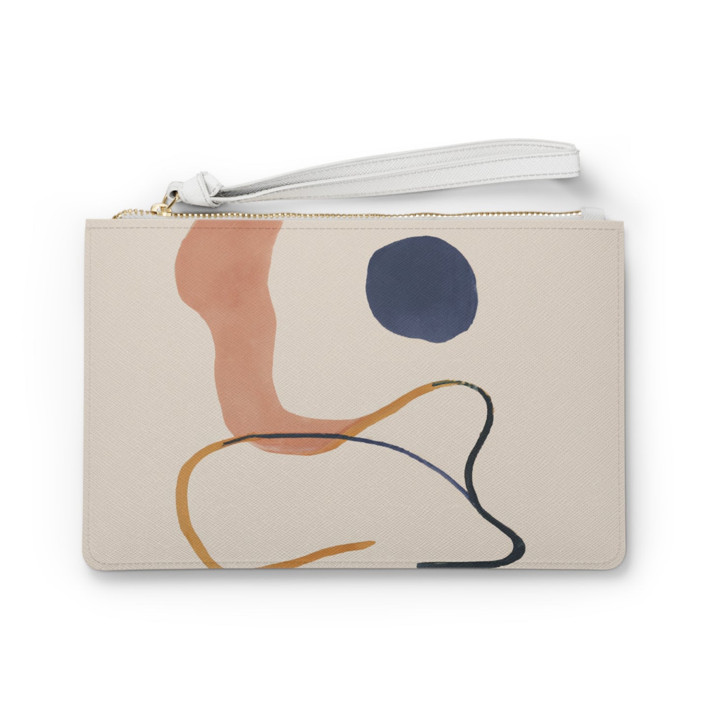 "Geometric Contrast: Exploring Color Through Geometry" - The Alien Clutch Bag