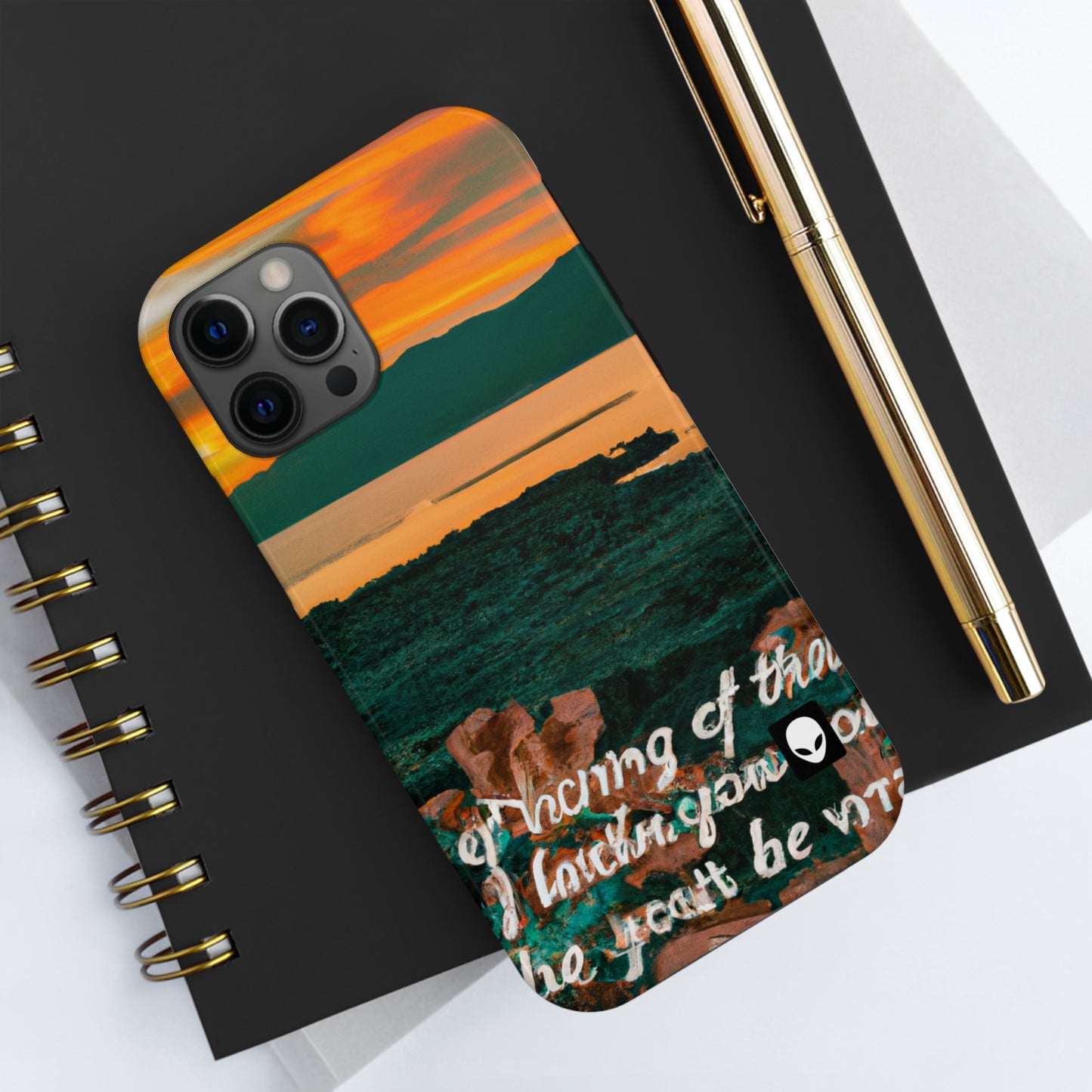 "Visiones inspiradoras: una exploración visual de ideas motivadoras" - The Alien Tough Phone Cases