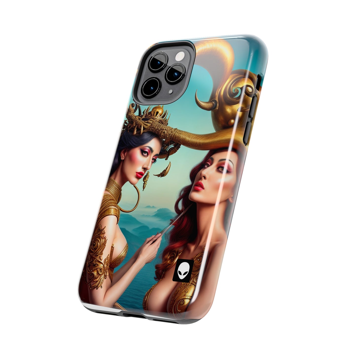 „Metaphorischer Wahnsinn: Eine Erkundung der surrealen Welten von Salvador Dalis“ – The Alien Tough Phone Cases