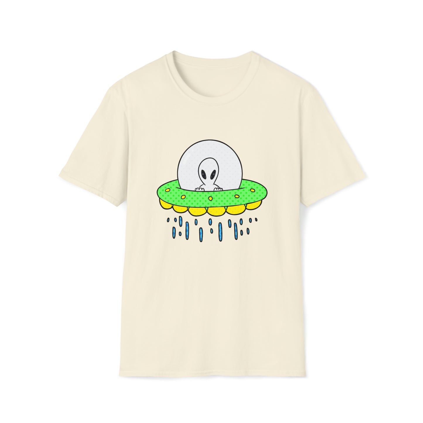 Noche Estelar - La camiseta alienígena unisex Softstyle