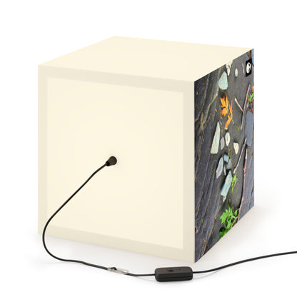 „Elemente der Natur: Eine kreative Landschaft gestalten“ – Die Alien Light Cube Lampe