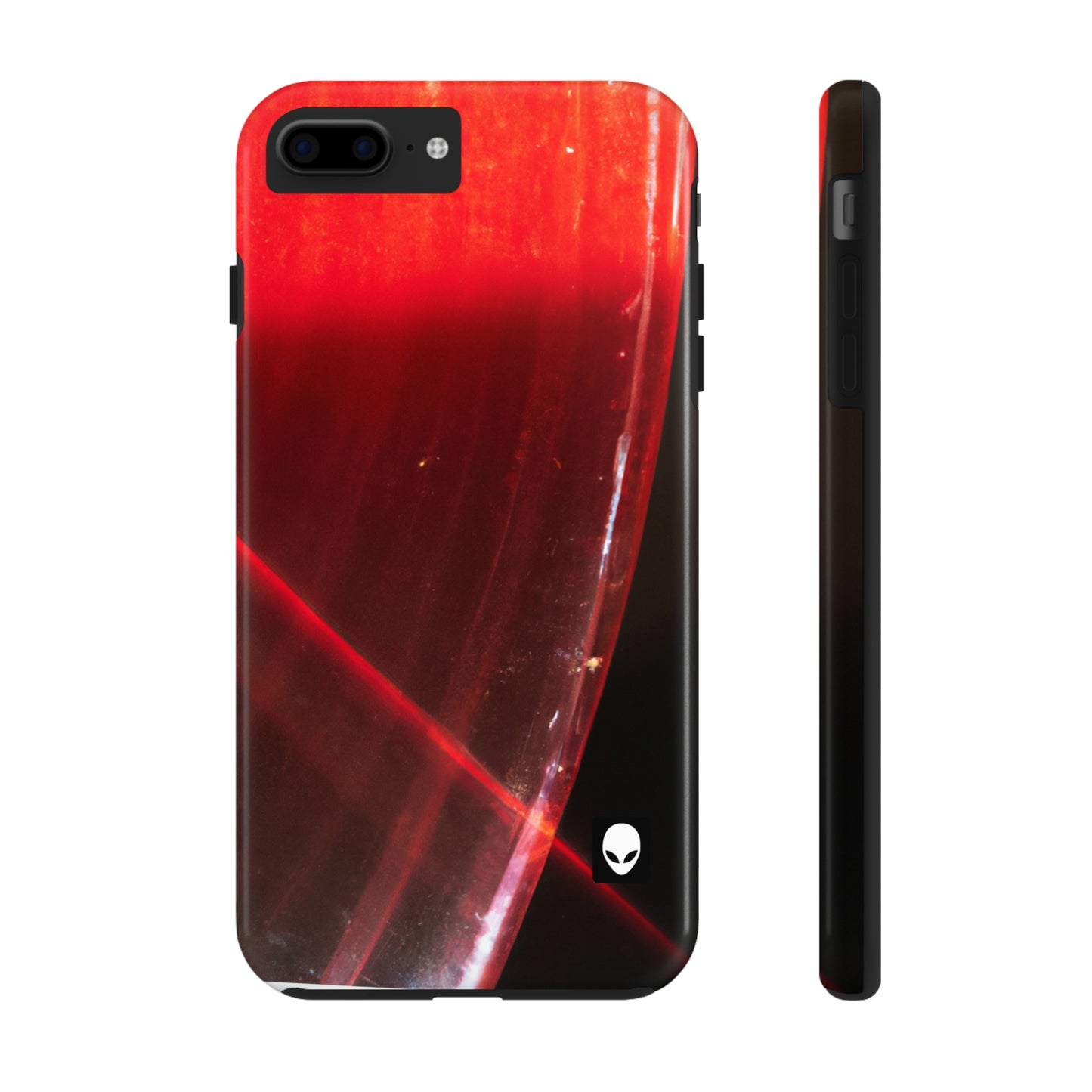 "Illuminating Reflection: Light and Shadow in Abstract Art" - The Alien Tough Phone Cases