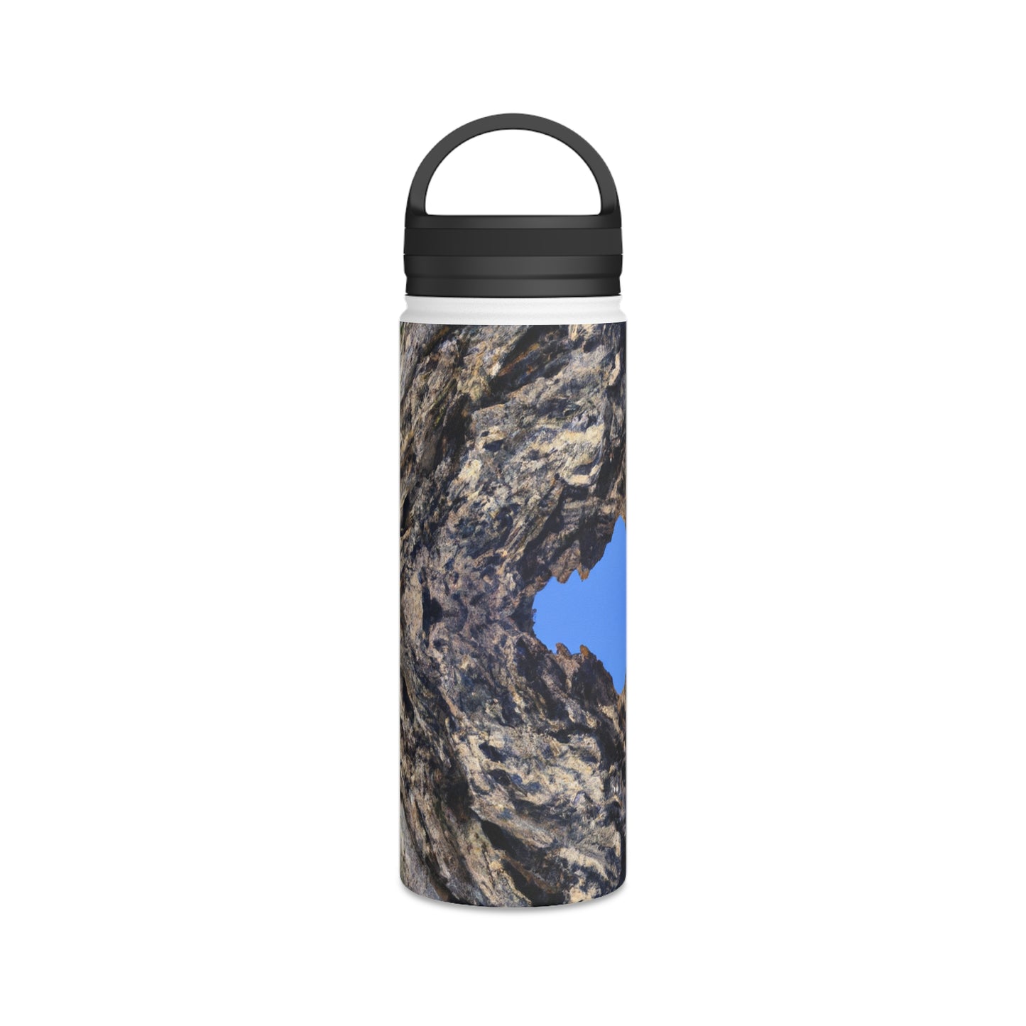 Nature in Splendor: Combining Photography with Digital Artistry - The Alien Stainless Steel Water Bottle, Handle Lid