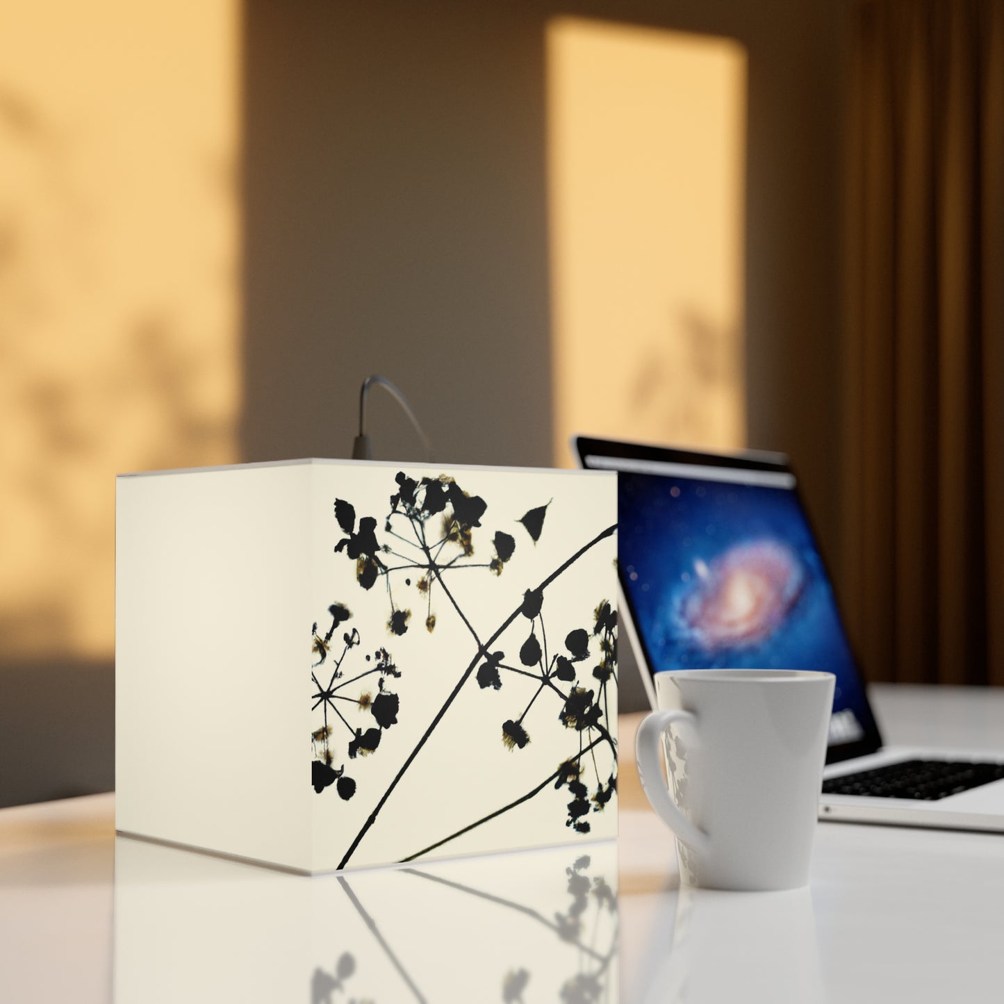 "A Light and Shadow Illumination" - The Alien Light Cube Lamp