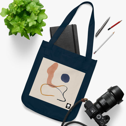 "Contraste geométrico: exploración del color a través de la geometría" - The Alien Eco-friendly Tote Bag