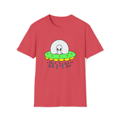 Noche Estelar - La camiseta alienígena unisex Softstyle