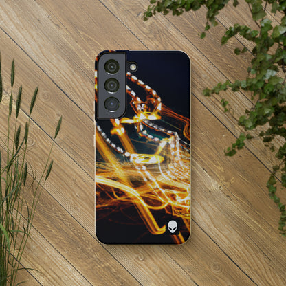 "Chaotic Disruption: An Abstract Exploration" - The Alien Eco-friendly Cases