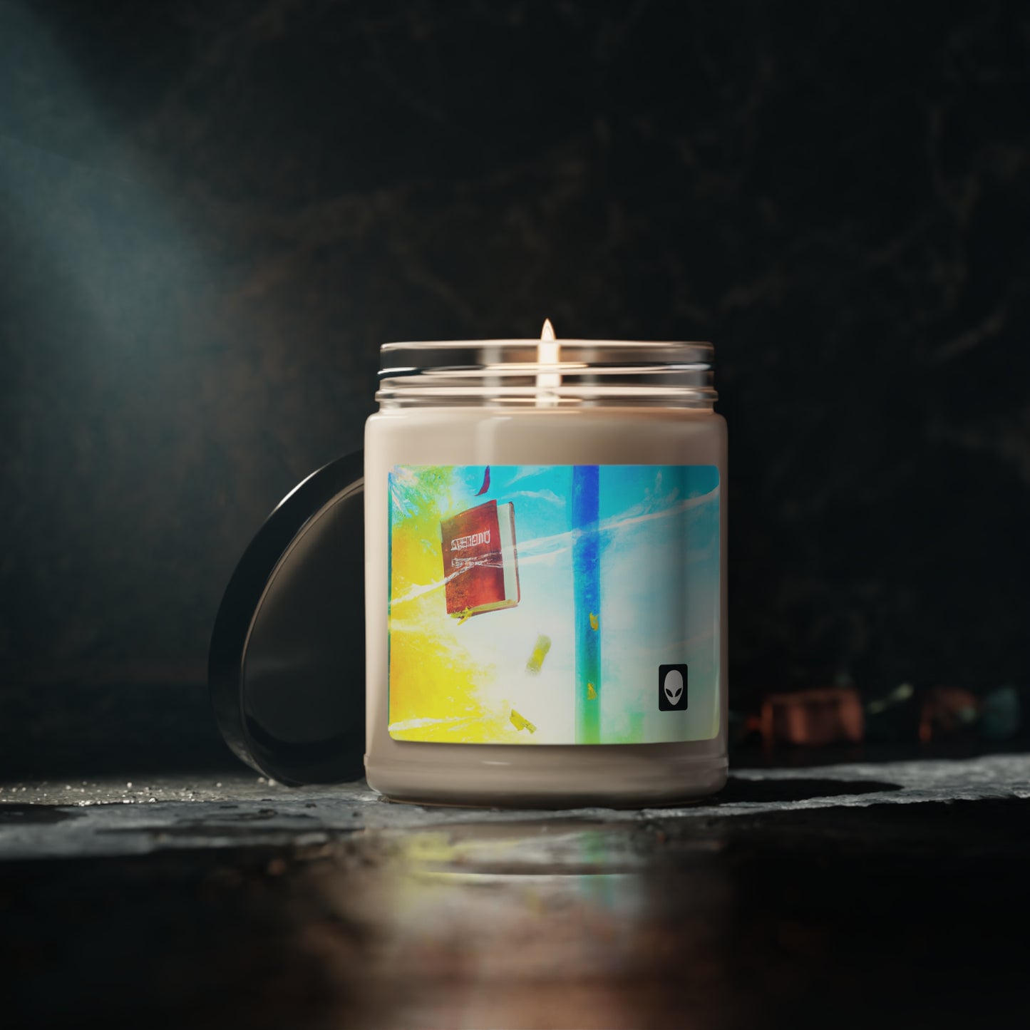 "Exploring My World through Art: Capturing the Memories of Places Visited" - The Alien Eco-friendly Soy Candle