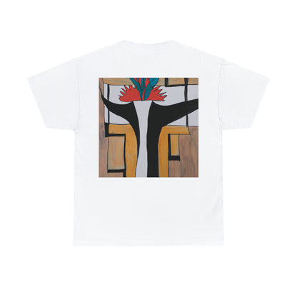 "Explorando el equilibrio y los patrones en el arte abstracto" - La camiseta Alien