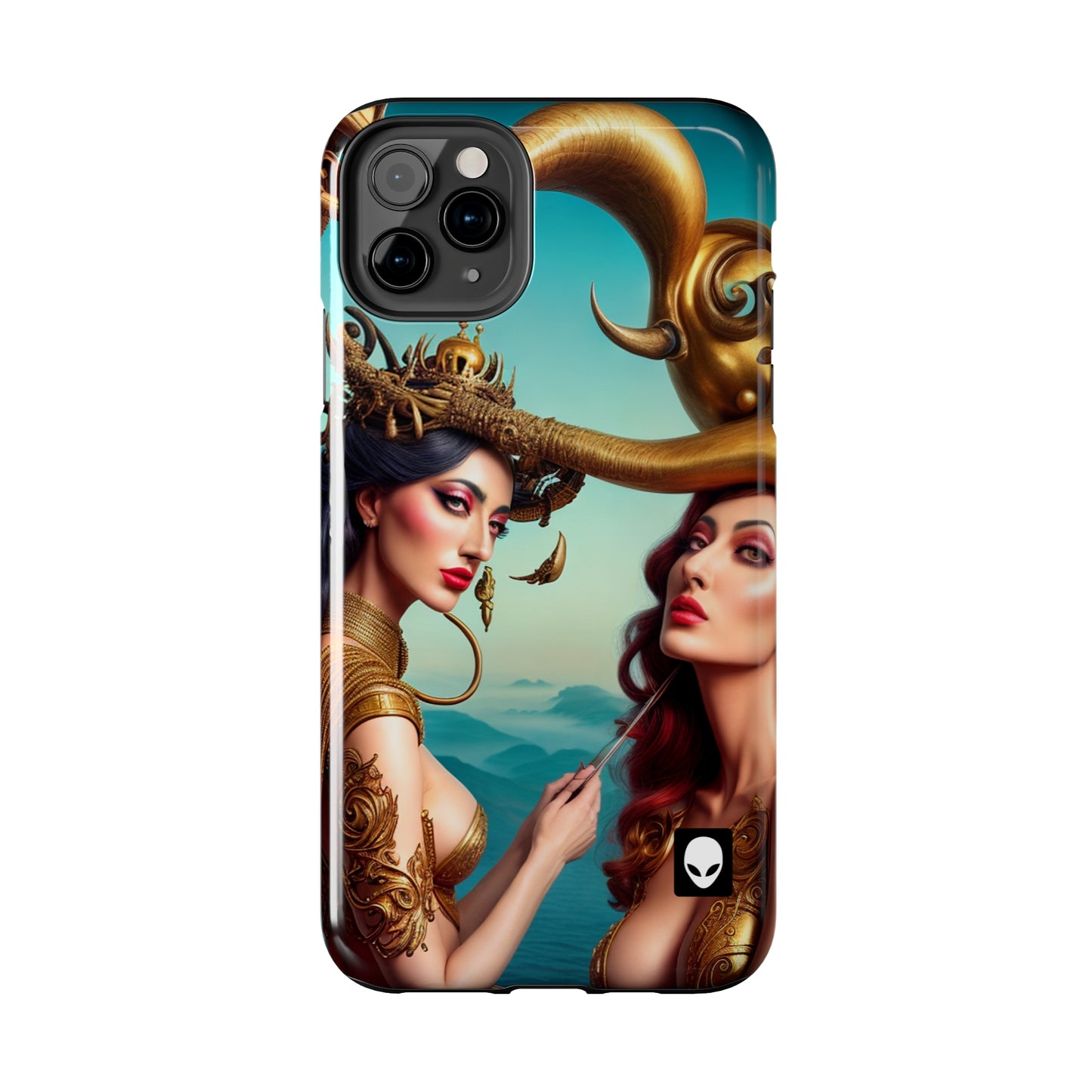 „Metaphorischer Wahnsinn: Eine Erkundung der surrealen Welten von Salvador Dalis“ – The Alien Tough Phone Cases