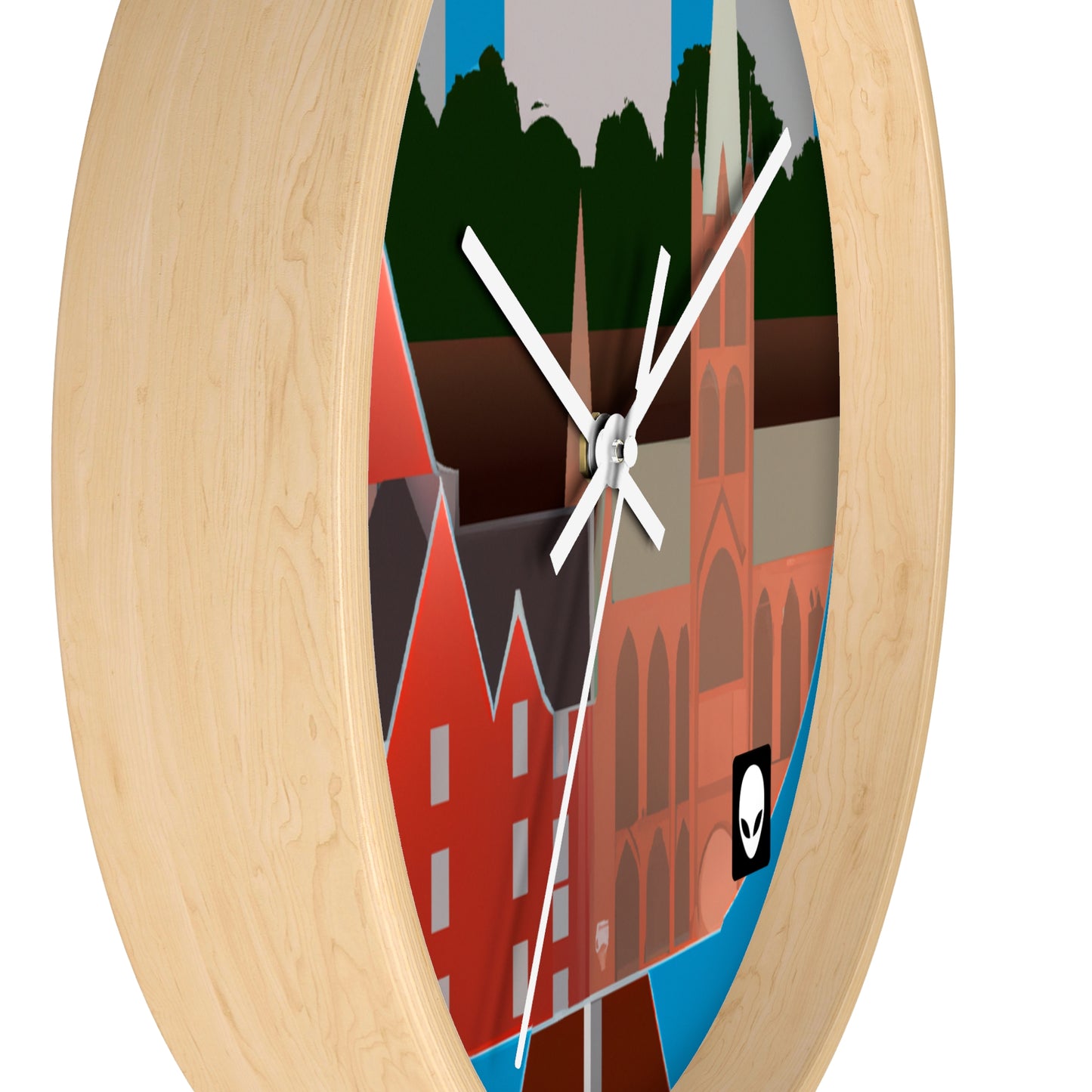 "A Moment in Time: The Art of Historical Storytelling" - The Alien Wall Clock