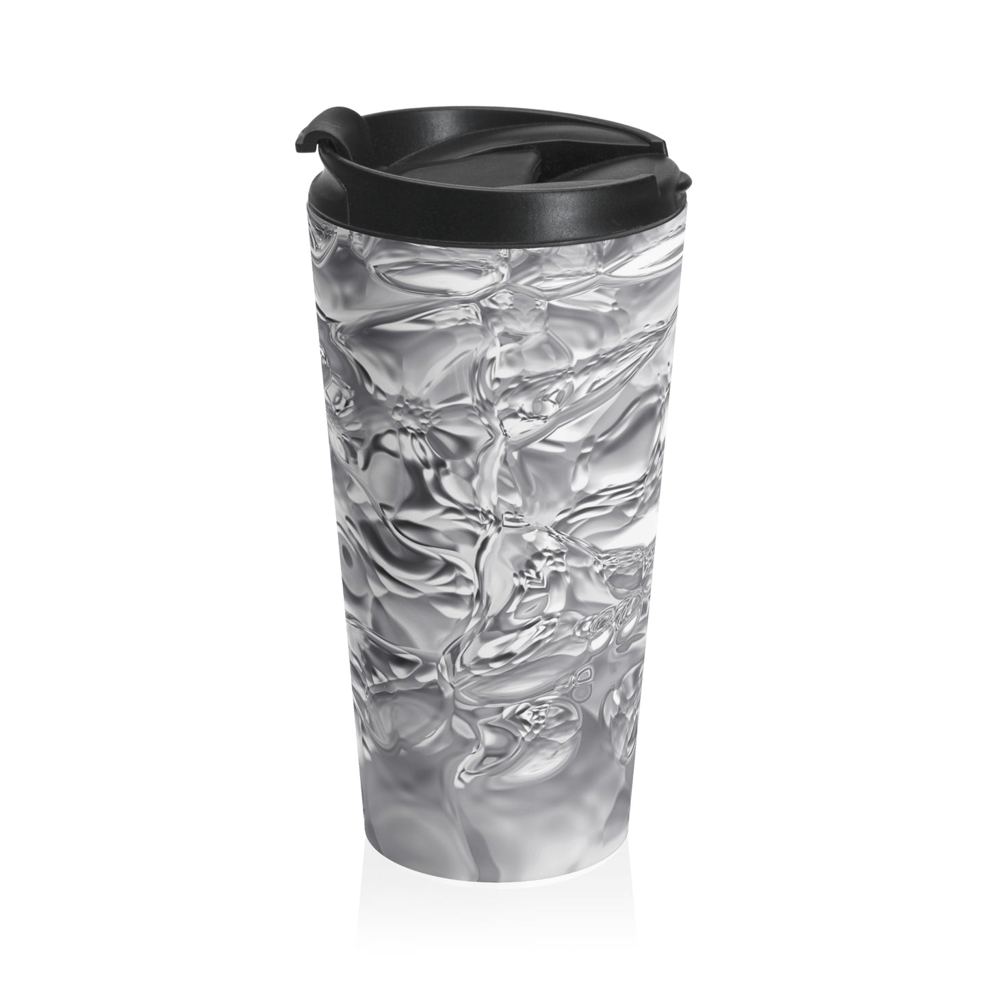 Shimmer Steel - Taza de viaje de acero inoxidable alienígena