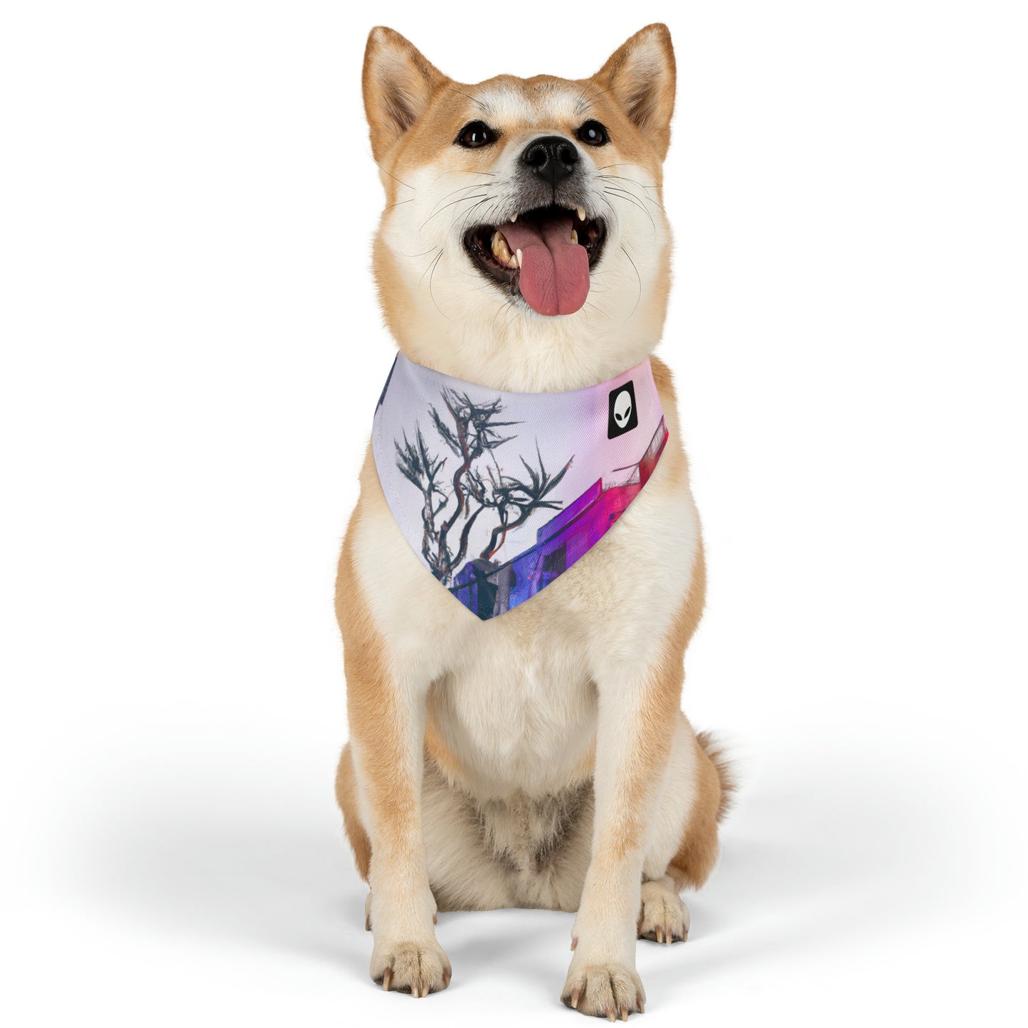 "Exploring Photographs in Color" - The Alien Pet Bandana Collar