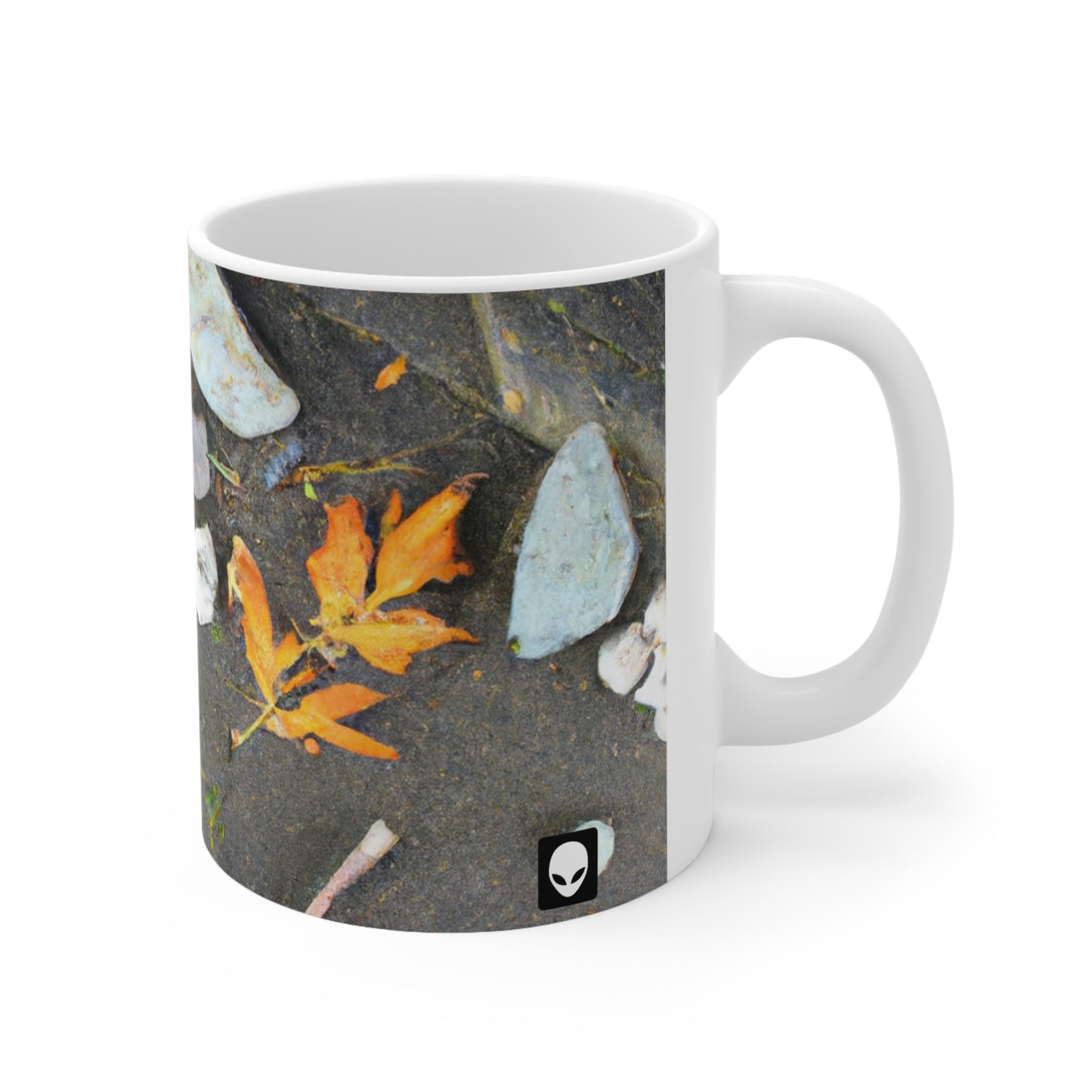 "Elements of Nature: Crafting a Creative Landscape" - The Alien Ceramic Mug 11 oz