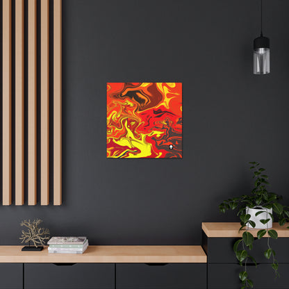 "Abstract Energy in Motion" - The Alien Canva