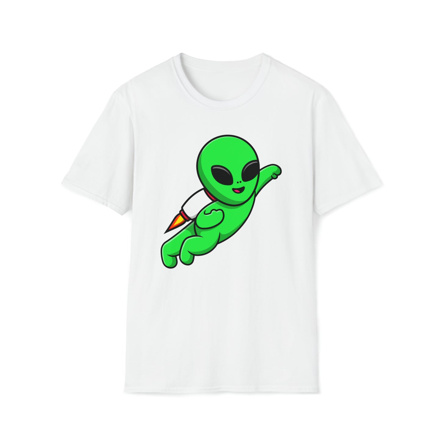 Interstellar Wanderer - The Alien Unisex Softstyle T-Shirt