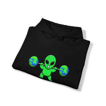 Travesía Lunar - The Alien Unisex Heavy Blend™ Sudadera con capucha