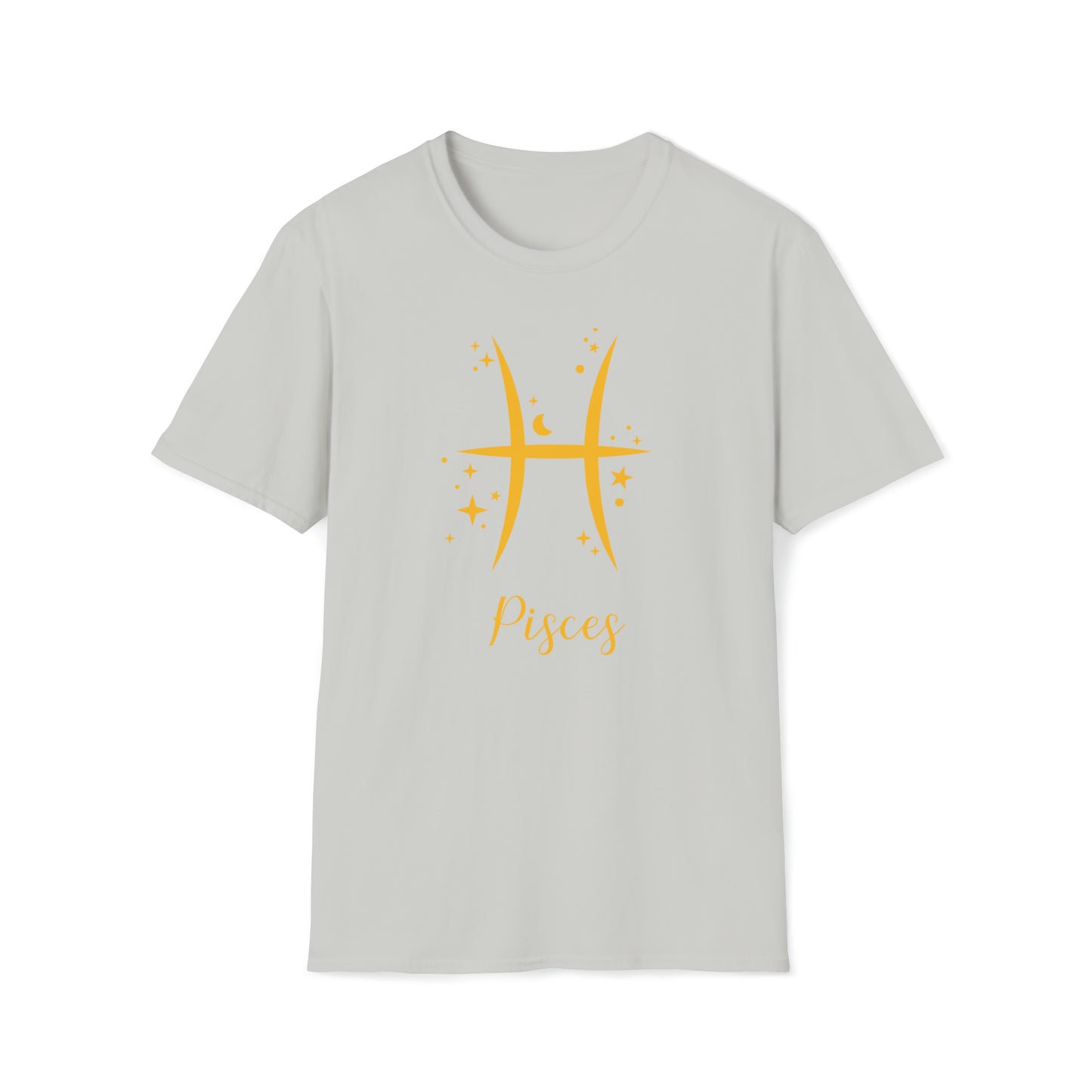 Signo del zodíaco de Piscis - La camiseta alienígena unisex softstyle