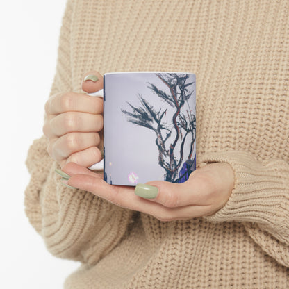 "Exploring Photographs in Color" - The Alien Ceramic Mug 11 oz