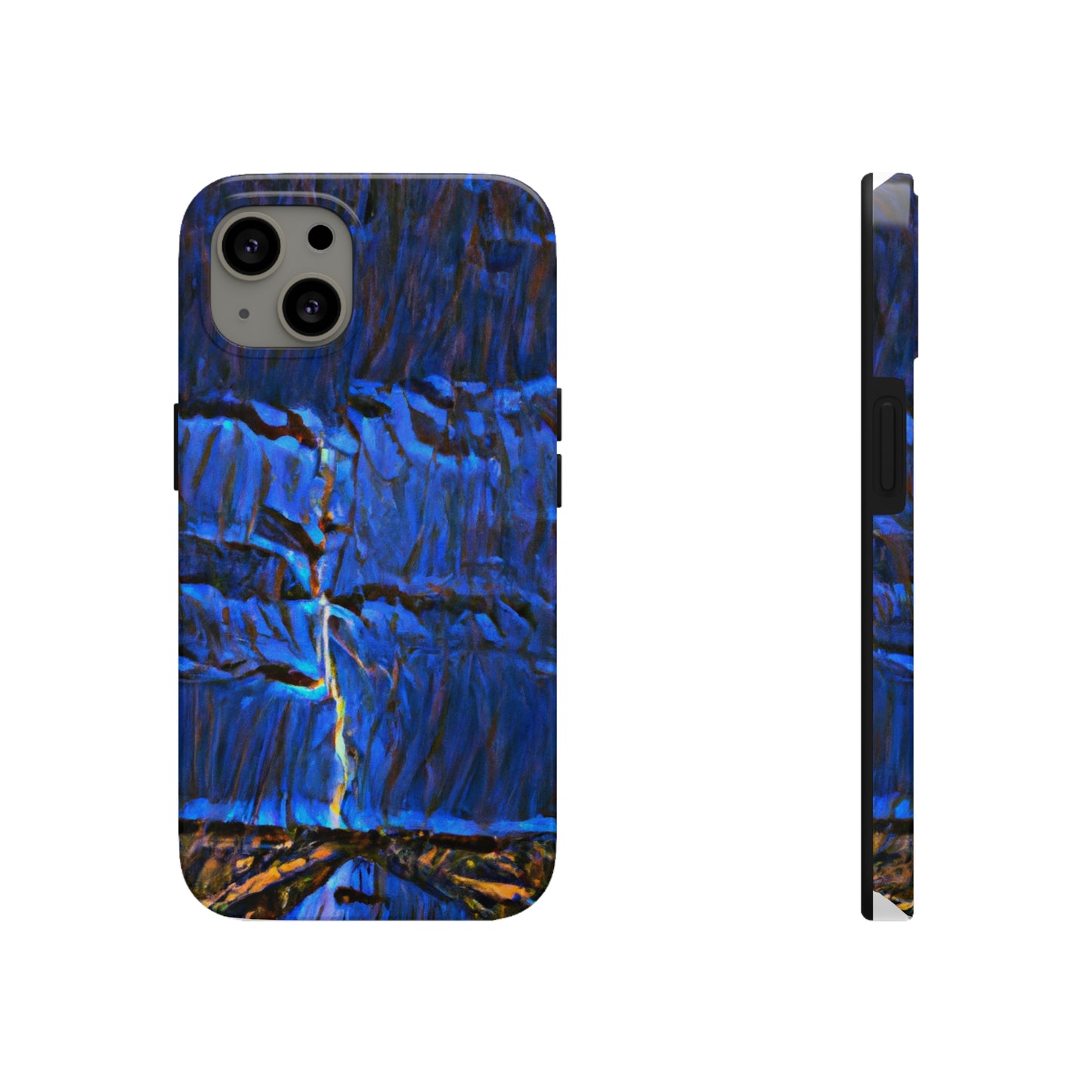 "Electric Splits in the Heavens" - The Alien Tough Phone Cases