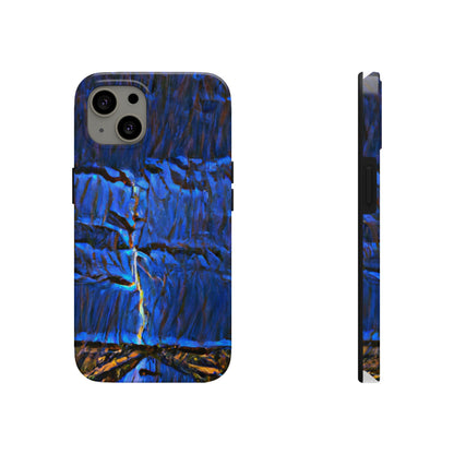 "Divisiones eléctricas en los cielos" - The Alien Tough Phone Cases