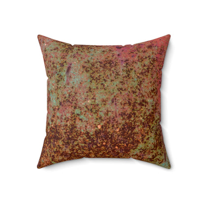 Visionary Vignettes - The Alien Spun Polyester Square Pillow