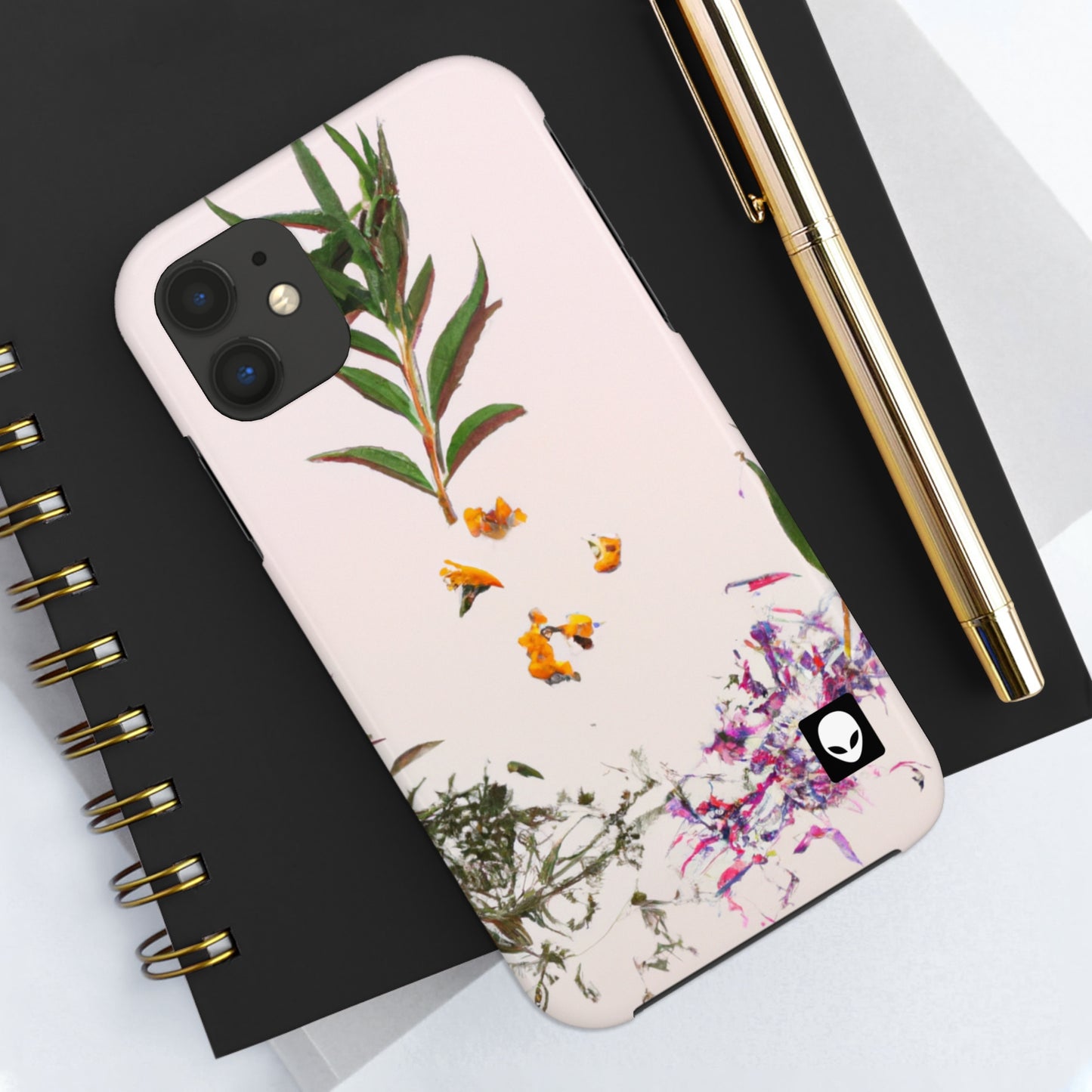 „Die Palette der Natur erkunden: Ein Experiment in der abstrakten Kunst“ – The Alien Tough Phone Cases