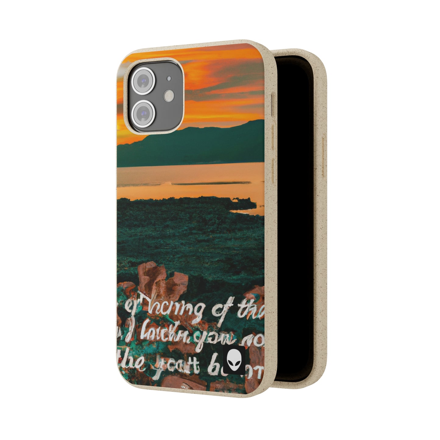 „Inspirierende Visionen: Eine visuelle Erkundung motivierender Ideen“ – The Alien Eco-Friendly Cases