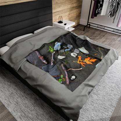 "Elements of Nature: Crafting a Creative Landscape" - The Alien Velveteen Plush Blanket