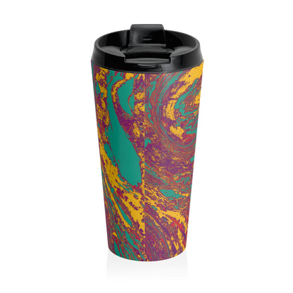 Visionary Vibes - The Alien Stainless Steel Travel Mug