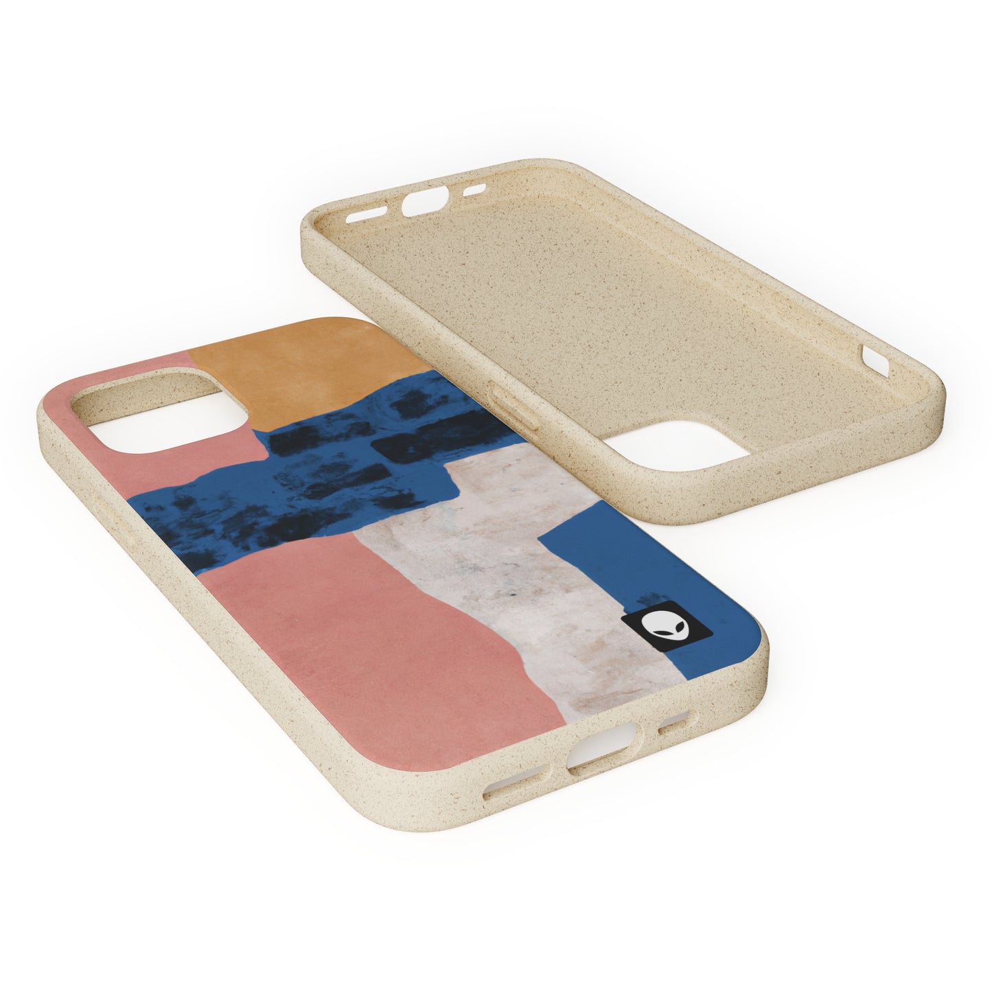 „Zusammenspiel von Licht und Schatten: Eine abstrakte Collage“ – The Alien Eco-Friendly Cases