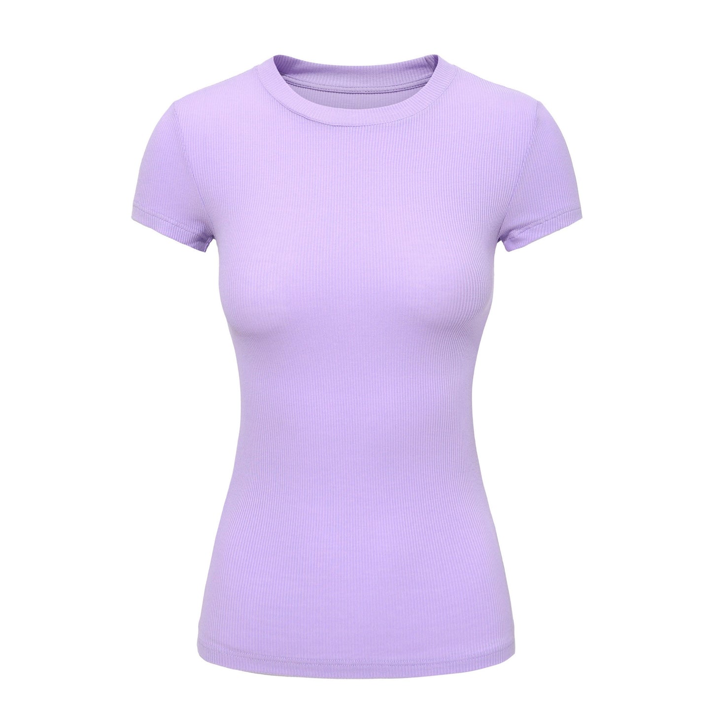 Camiseta de manga corta con pecho grande para mujer, camisa Sexy adelgazante de primavera y verano