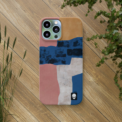 „Zusammenspiel von Licht und Schatten: Eine abstrakte Collage“ – The Alien Eco-Friendly Cases