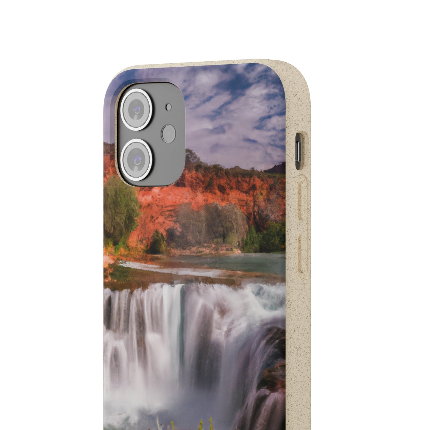 "Capturing Nature's Beauty: Crafting an Iconic Landscape in Vibrant Art" - The Alien Eco-friendly Cases