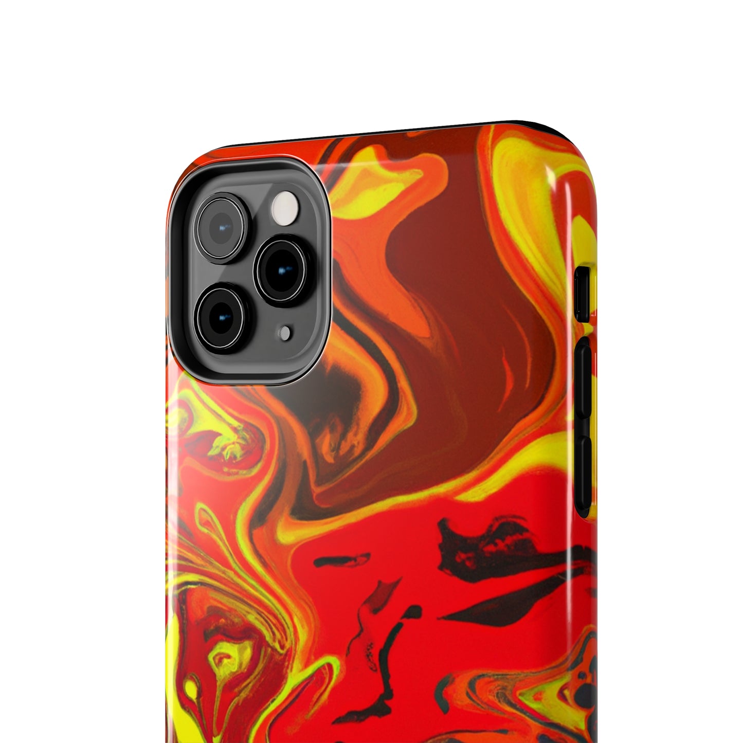 "Abstract Energy in Motion" - The Alien Tough Phone Cases