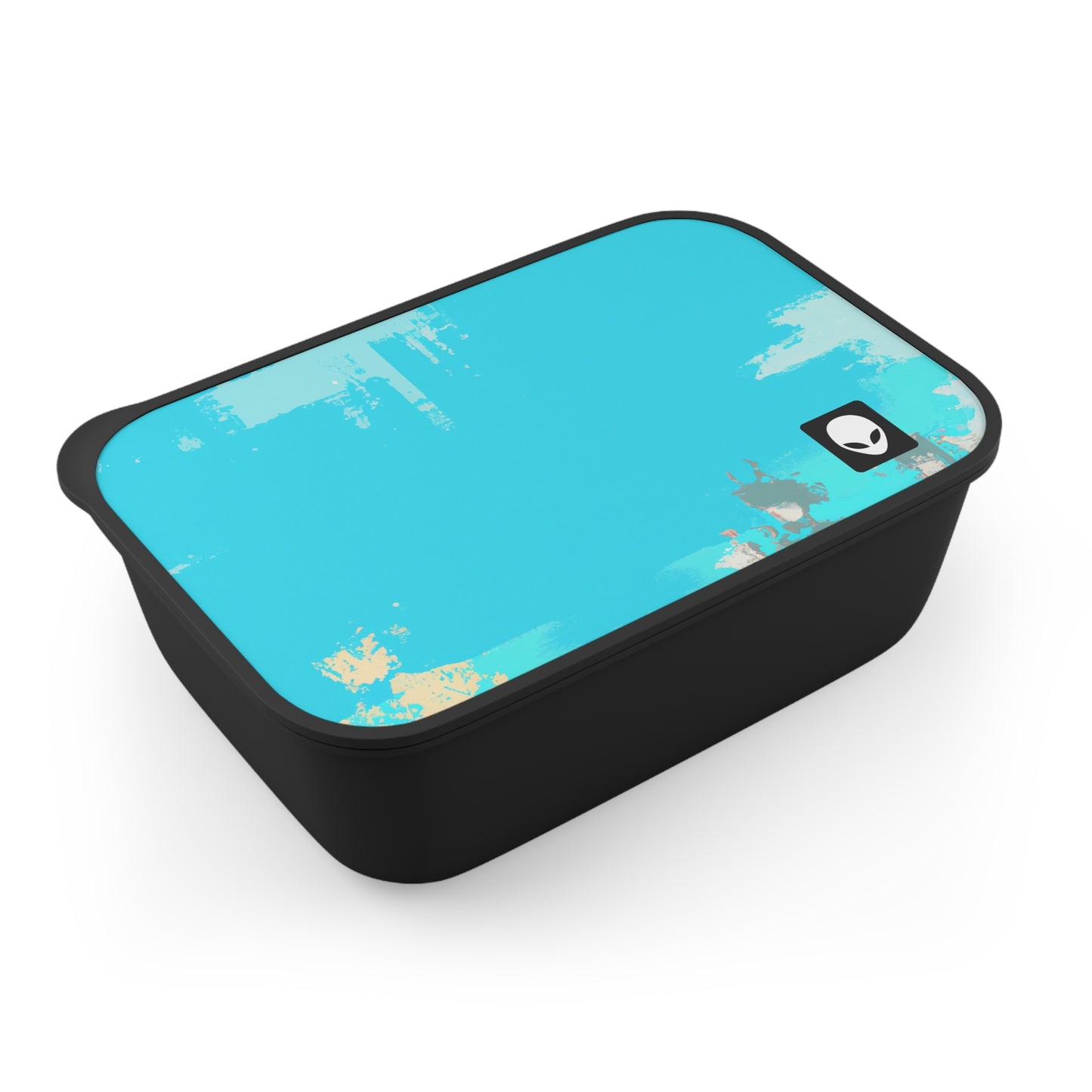 "A Breezy Skyscape: A Combination of Tradition and Modernity" - The Alien Eco-friendly PLA Bento Box with Band and Utensils