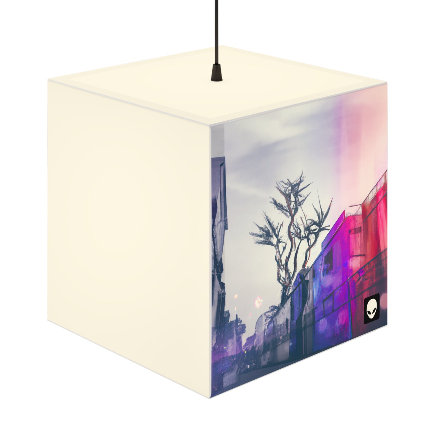 "Exploring Photographs in Color" - The Alien Light Cube Lamp