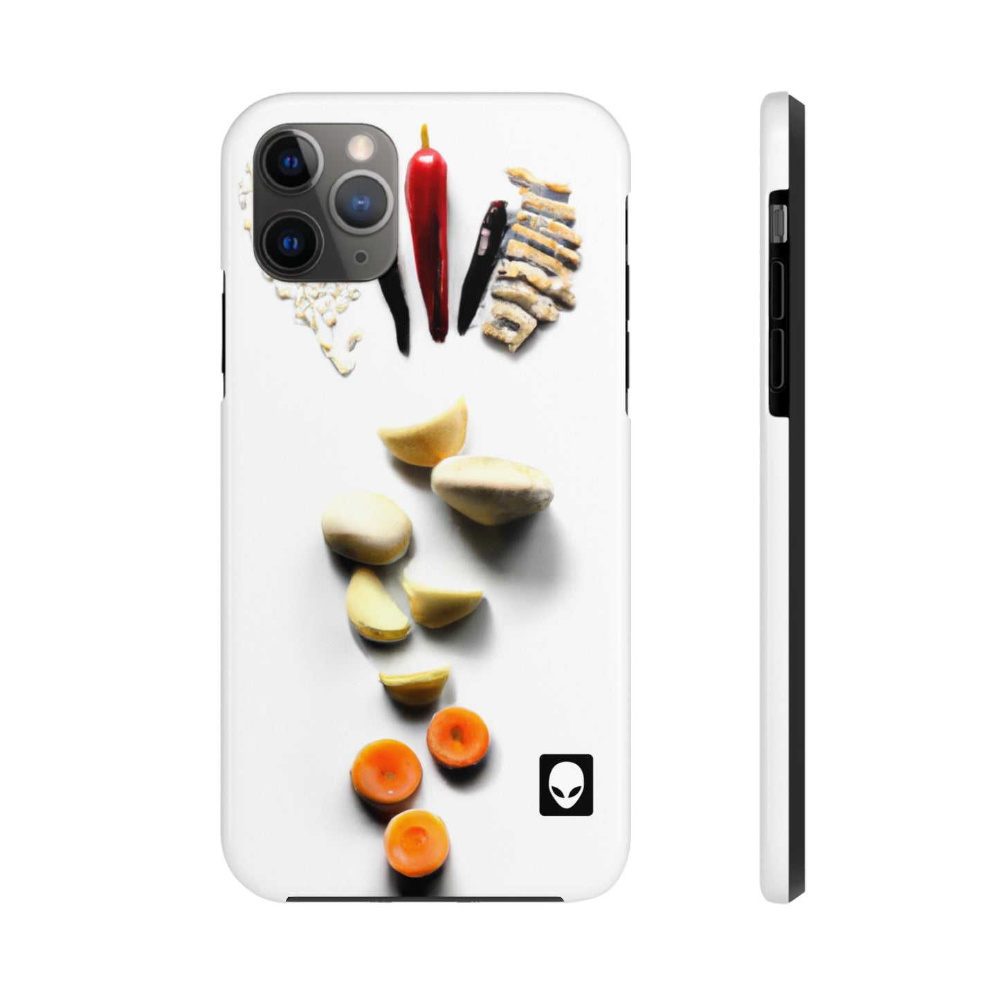 "Cocinando creatividad: arte de cocina de bricolaje" - The Alien Tough Phone Cases