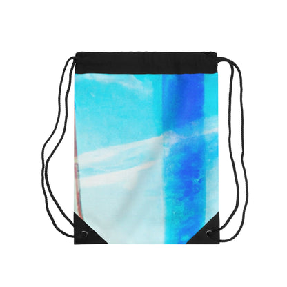 "Exploring My World through Art: Capturing the Memories of Places Visited"- The Alien Drawstring Bag