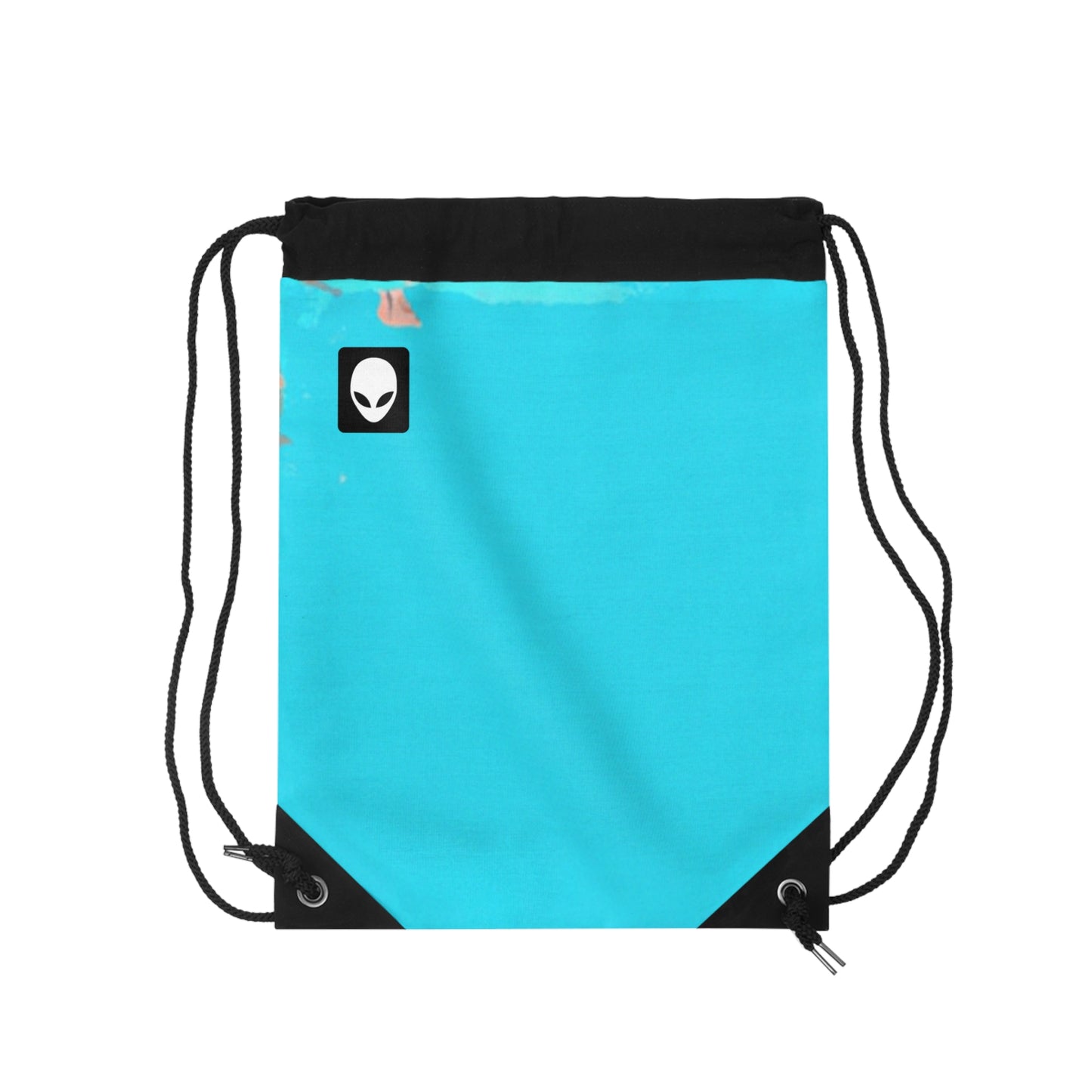 "A Breezy Skyscape: A Combination of Tradition and Modernity"- The Alien Drawstring Bag