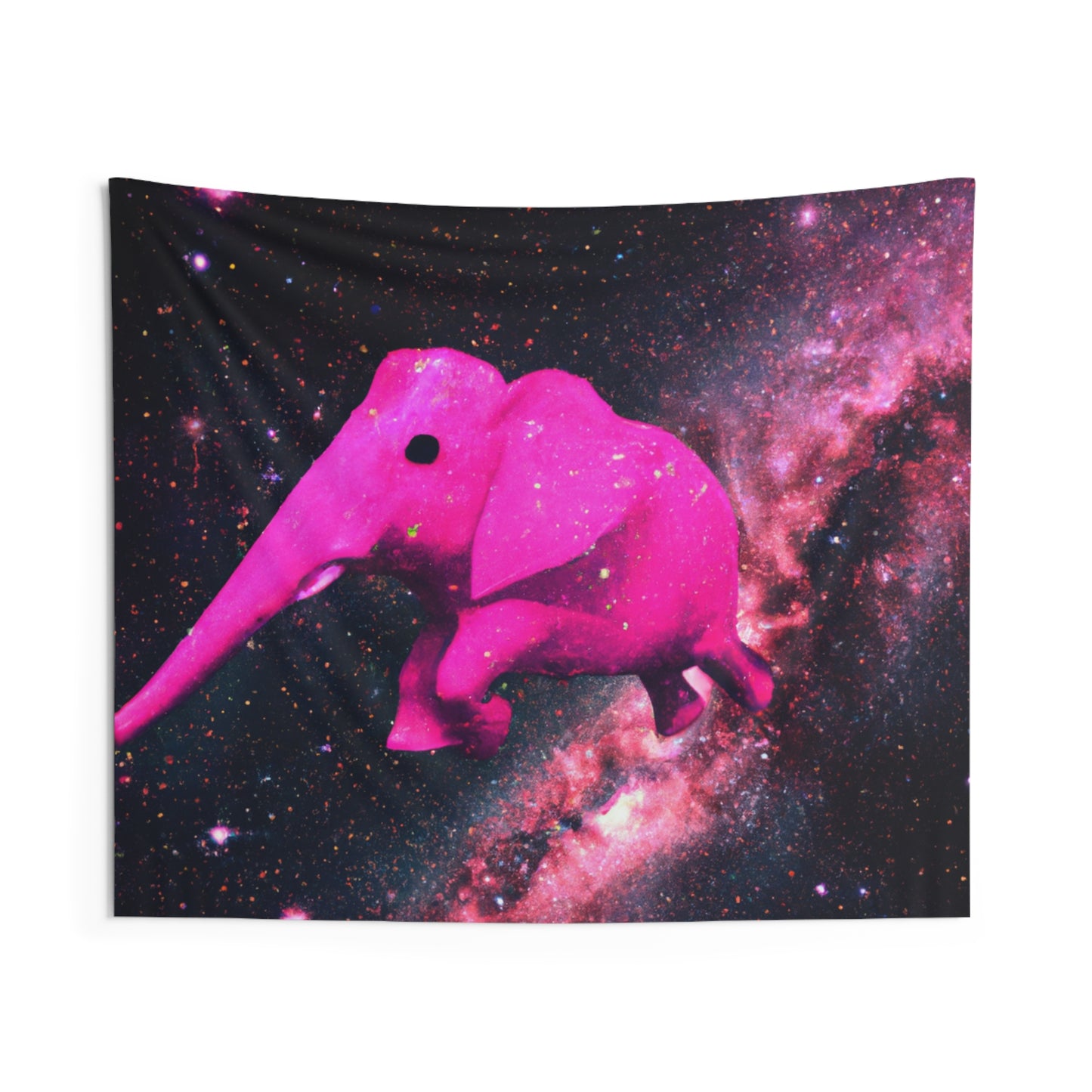 "Majestic Pinkelephant Exploration" - The Alien Wall Tapestries