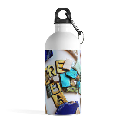 "A Mosaic of Resilience: A Creative Exploration of Strength and Endurance" - The Alien Stainless Steel Water Bottle