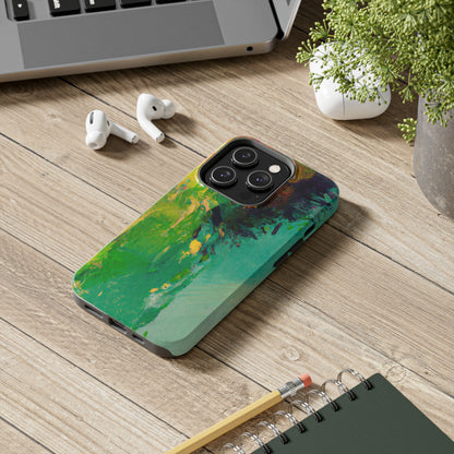 "Un día de verano perezoso: una oda abstracta" - The Alien Tough Phone Cases