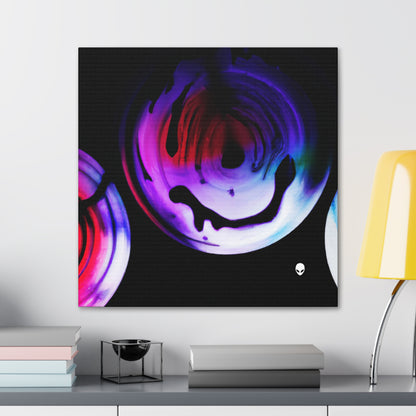 "Exploring Contrasts: A Colorful Dance of Luminance and Chromatic Aberration" - The Alien Canva