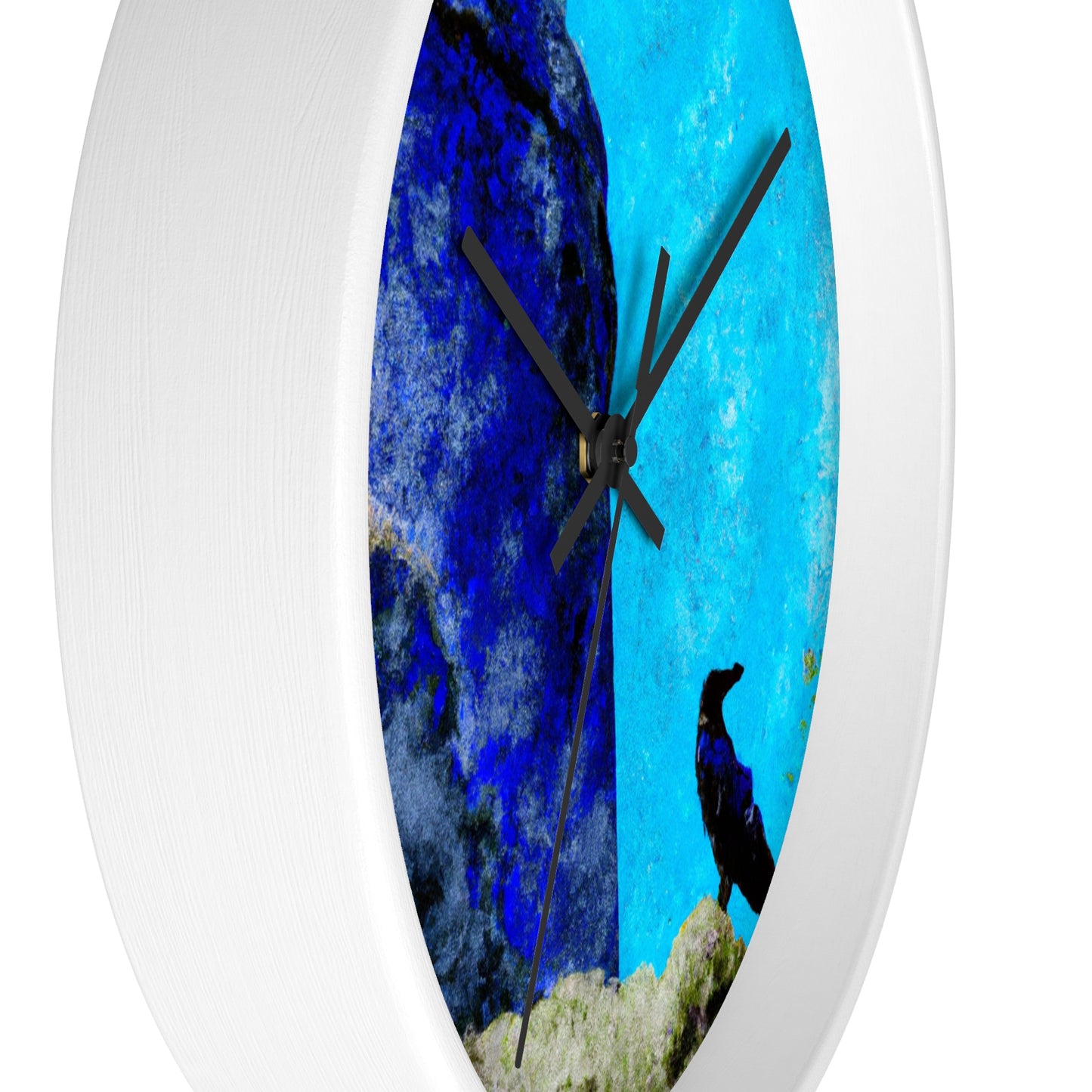 "Crow's Perch on a Waning Tower" - The Alien Wall Clock