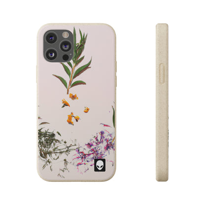 "Exploring Nature's Palette: An Experiment in Abstract Art" - The Alien Eco-friendly Cases